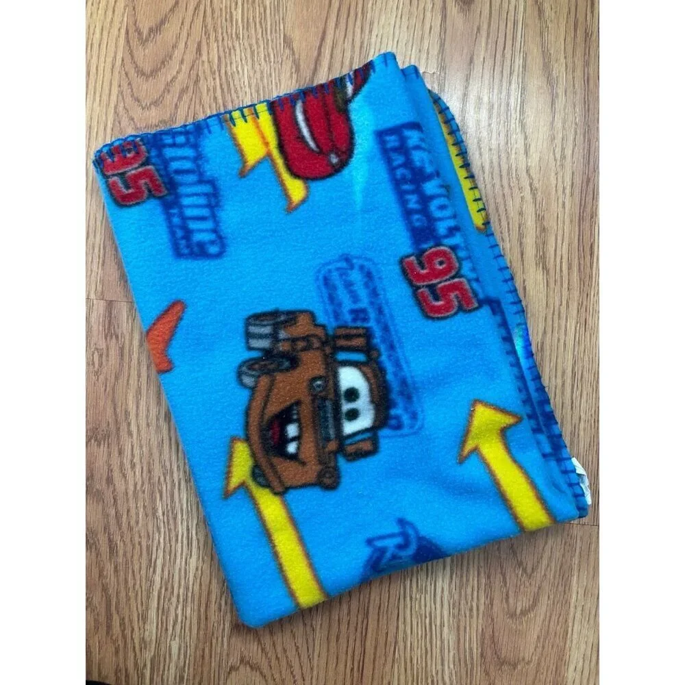Disney cars baby toddler fleece blanket